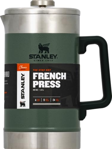 STANLEY Prensa Francesa Clásica con filtro de malla para taza limpia
