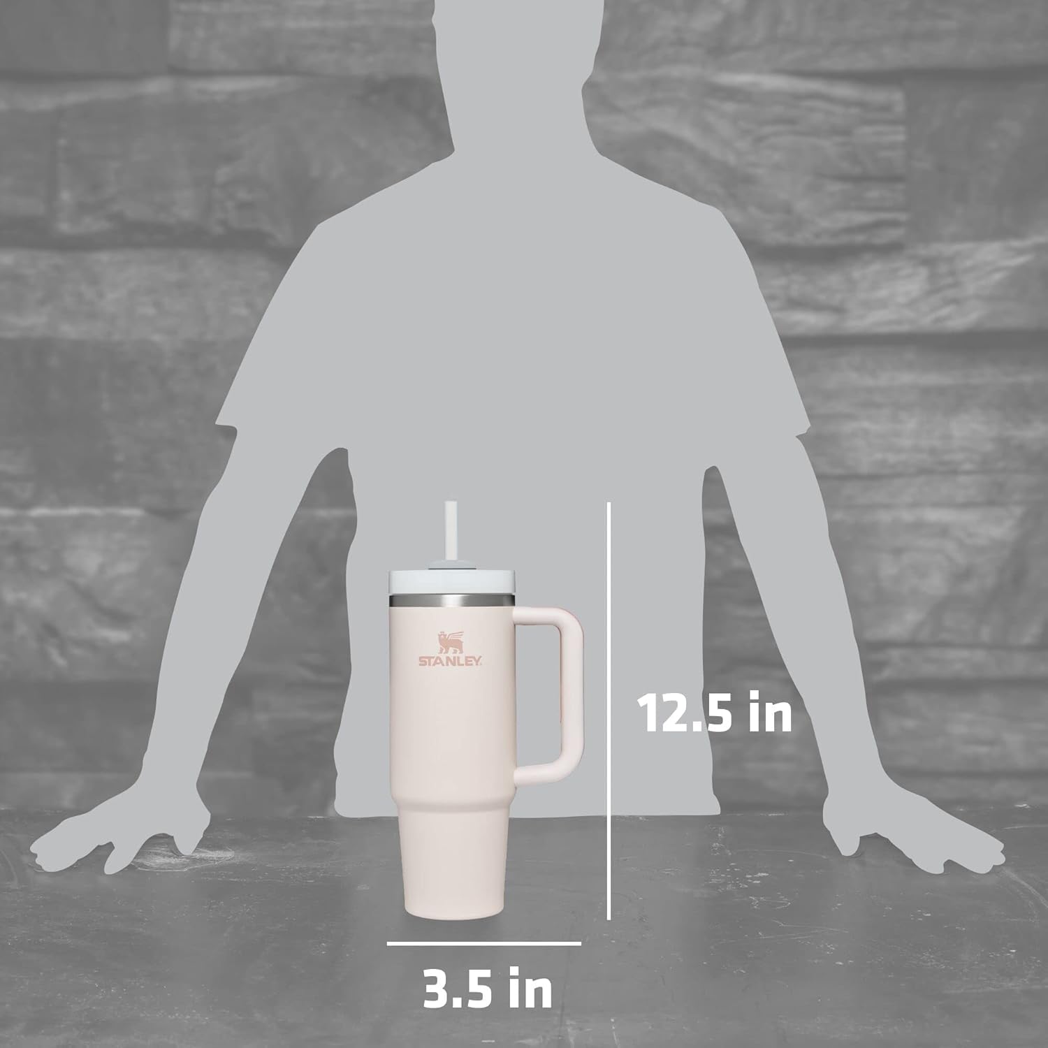 STANLEY Quencher H2.0 Rose Quartz tapa FlowState