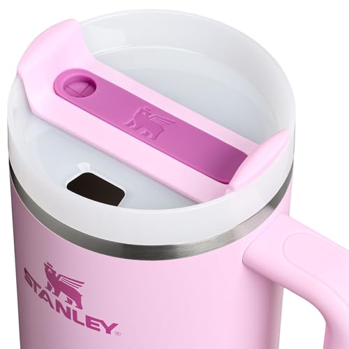 Asa ergonómica de Stanley Quencher H2.0, cómodo de sostener para transportar agua fría.
