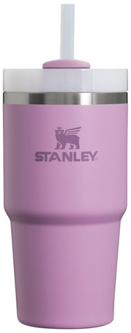 Stanley Quencher H2.0 visto frontal, ideal para uso diario.