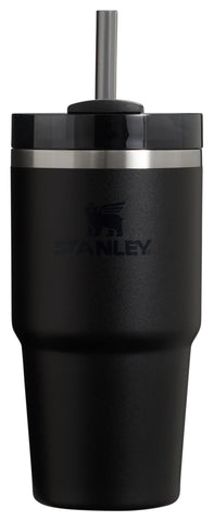 Stanley Quencher H2.0 con tapa FlowState: tres posiciones para beber sin derrames.
