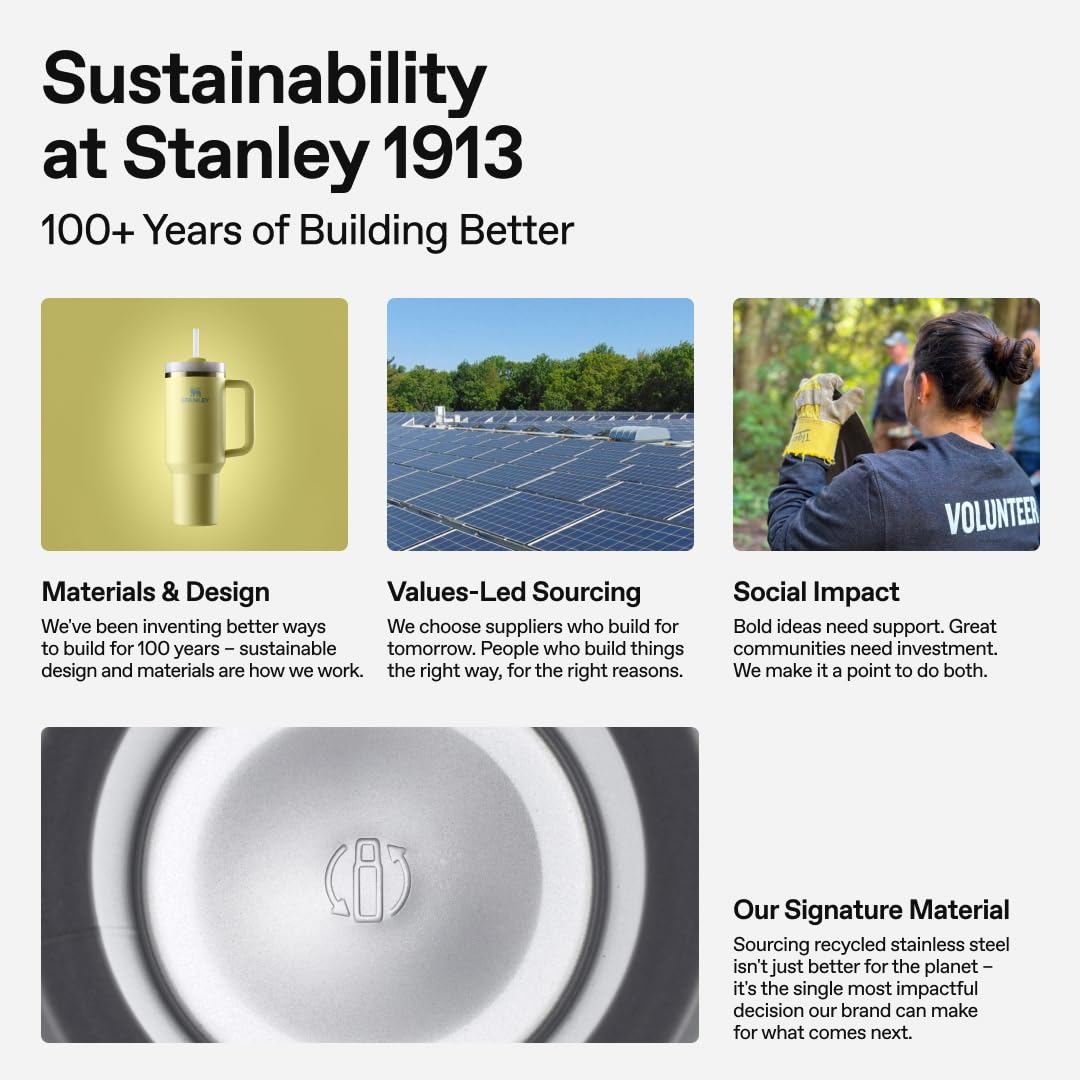 STANLEY Quencher ProTour sin BPA; opción segura para beber.
