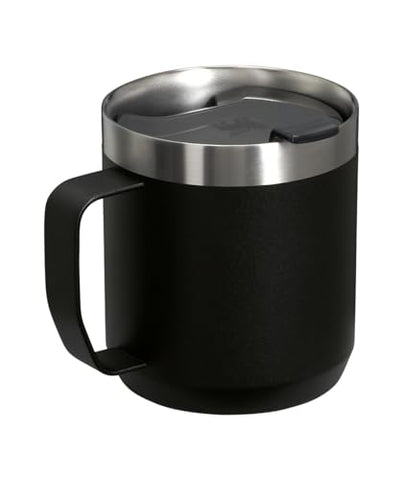STANLEY Stay-Hot Camp Mug con aislamiento doble para conservar la temperatura.