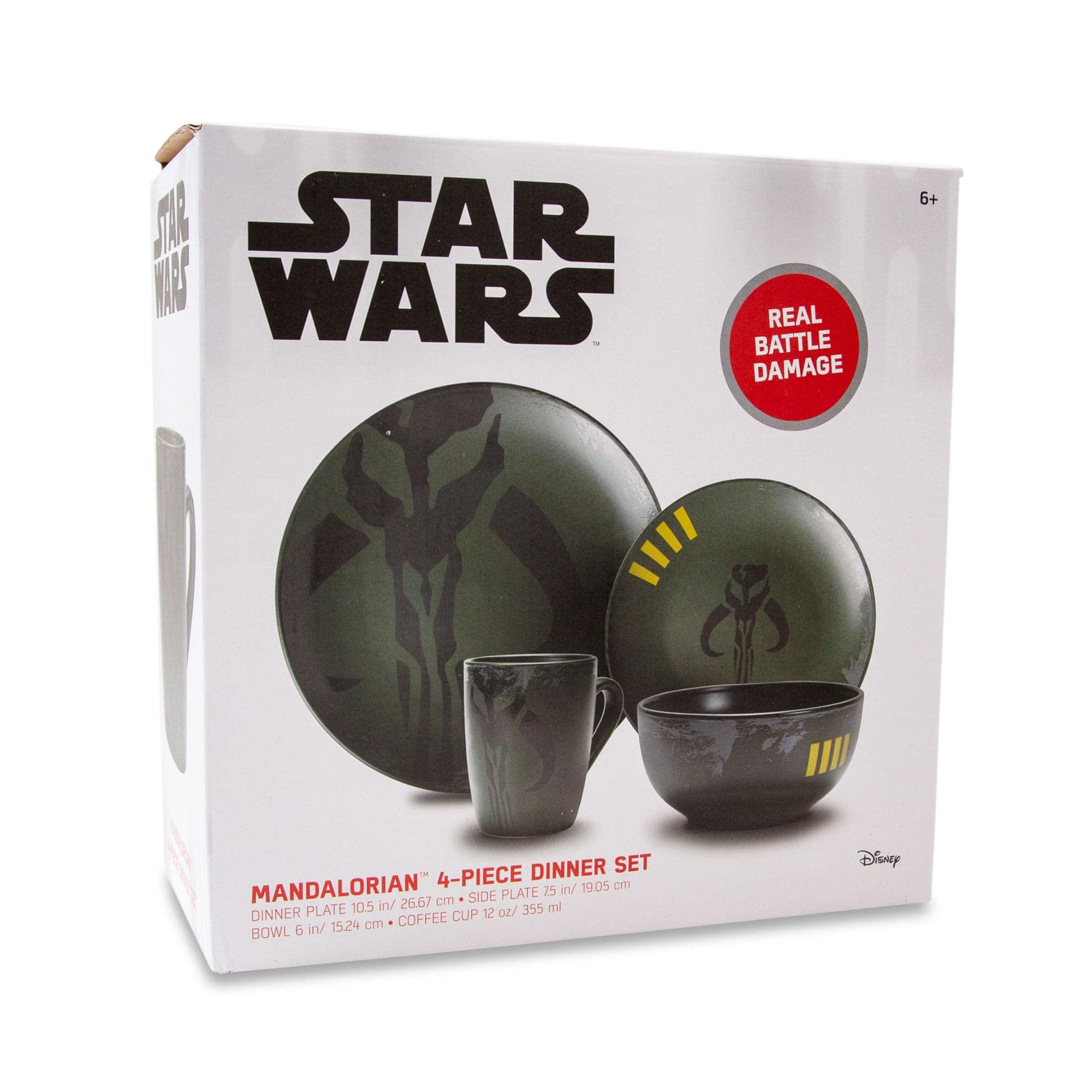 STAR WARS Boba Fett tazón de cena Mythosaur, perfecto para porciones abundantes