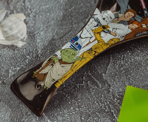 STAR WARS reposacucharas cerámico con Han Solo, práctico para ordenar utensilios.