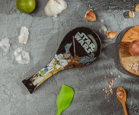 STAR WARS reposacucharas cerámico con Princesa Leia, añade encanto icónico a la cocina.