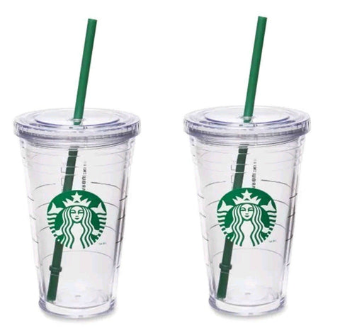 Starbucks taza de viaje aislada de doble pared mantiene la temperatura de la bebida.