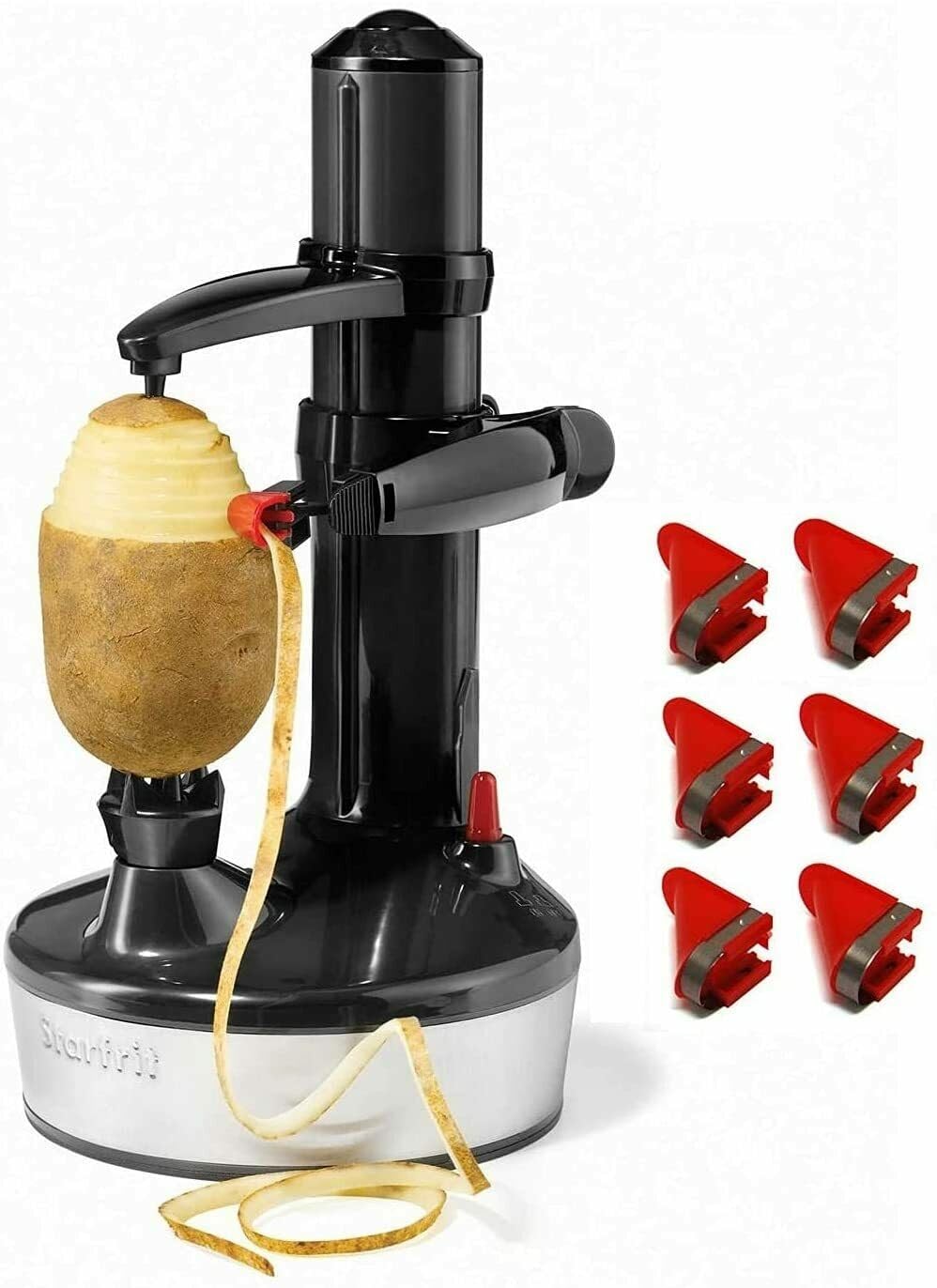 Starfrit Rotato Express 2.0, diseño compacto, almacenamiento sencillo en cajón.