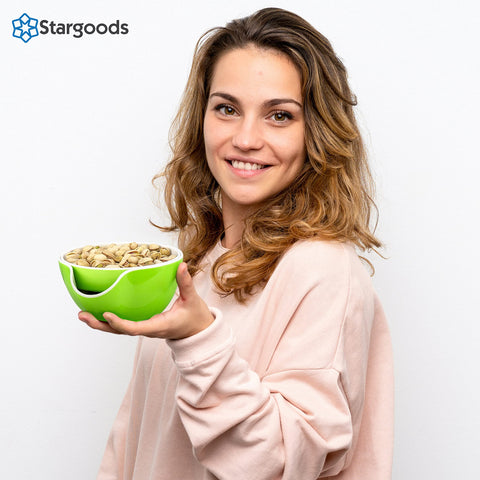 Stargoods Bol Pistacho para fiestas y noches de cine en casa