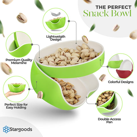 Stargoods Bol Pistacho: separar semillas para mantener la mesa limpia