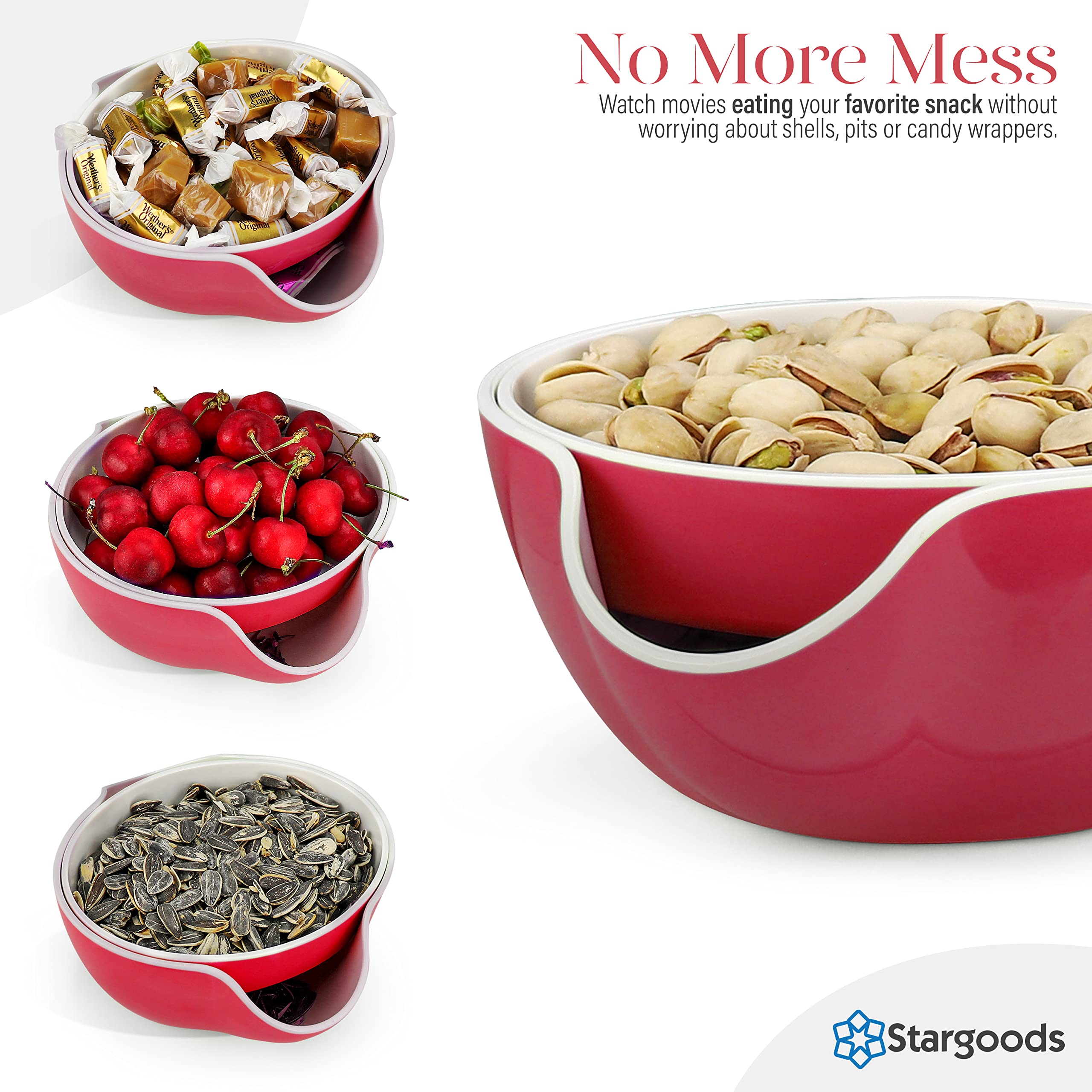 Stargoods Pistachio Bowl, perfecto para reuniones y noches de cine en casa.