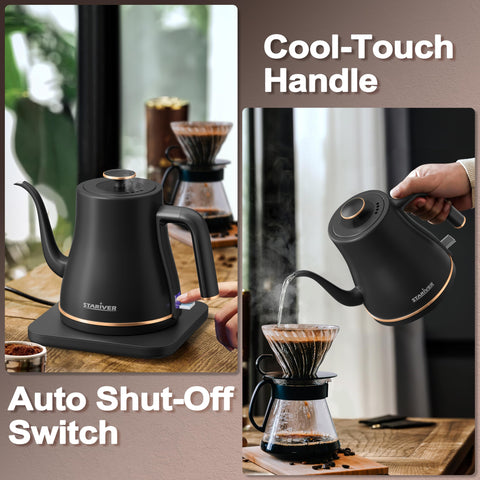 Mango ergonómico de Stariver, fácil de sostener y usar.