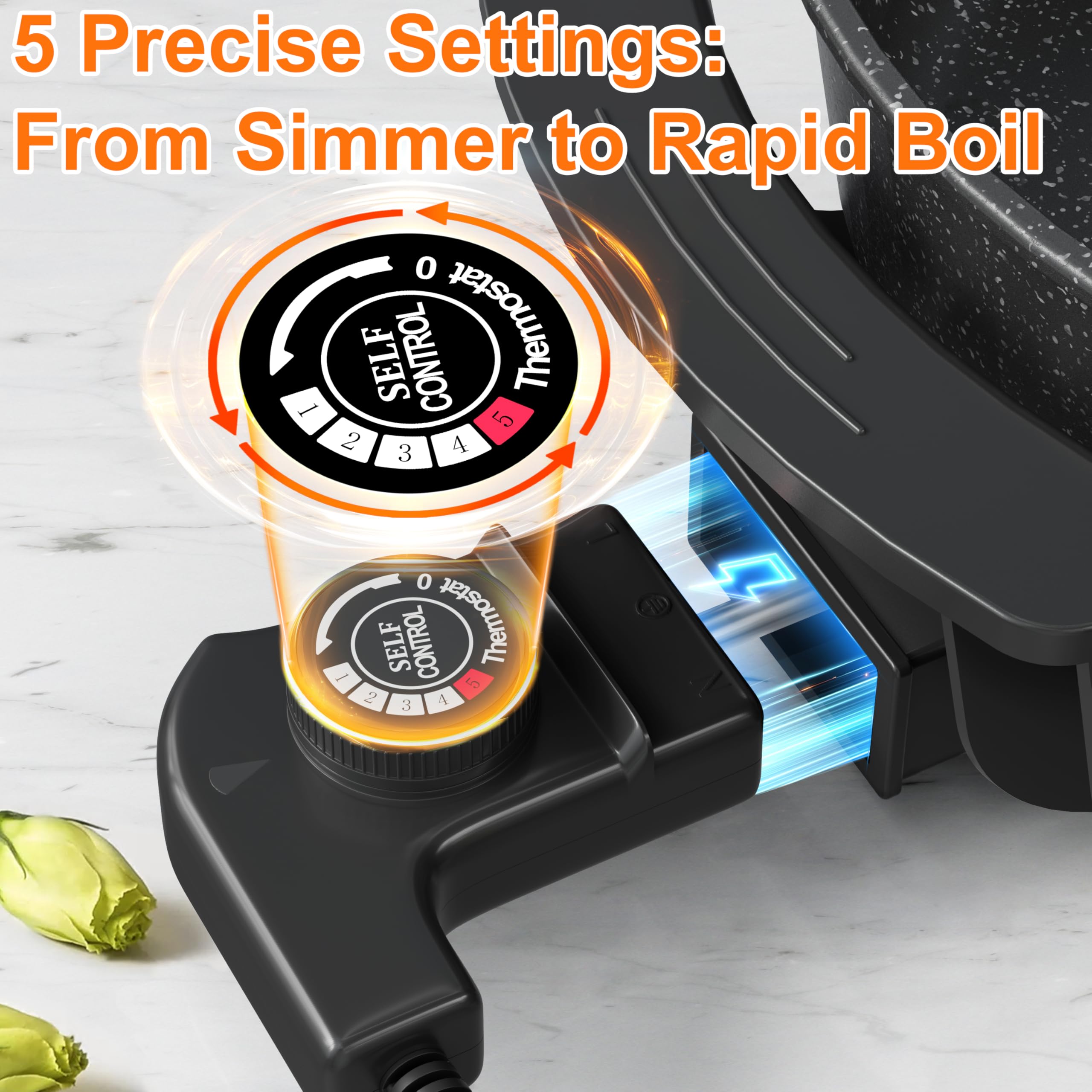 Revestimiento antiadherente de Stariver para cocinar sin pegar y limpiar rápido.