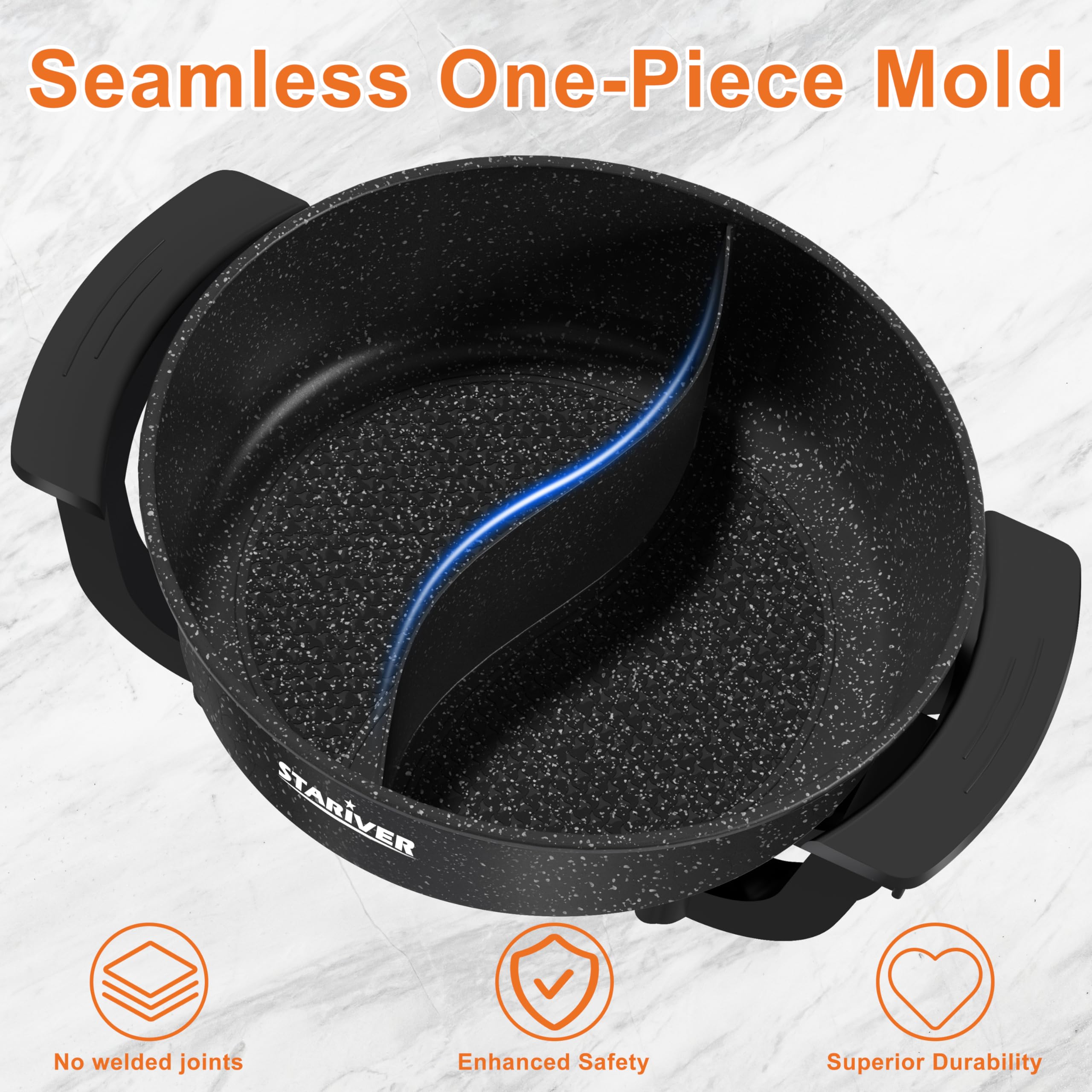 Mango frío de Stariver para manipular la olla caliente con seguridad.