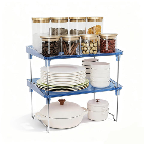 STARLATTA estante organizador acrílico para cocina, crea espacio extra para especias