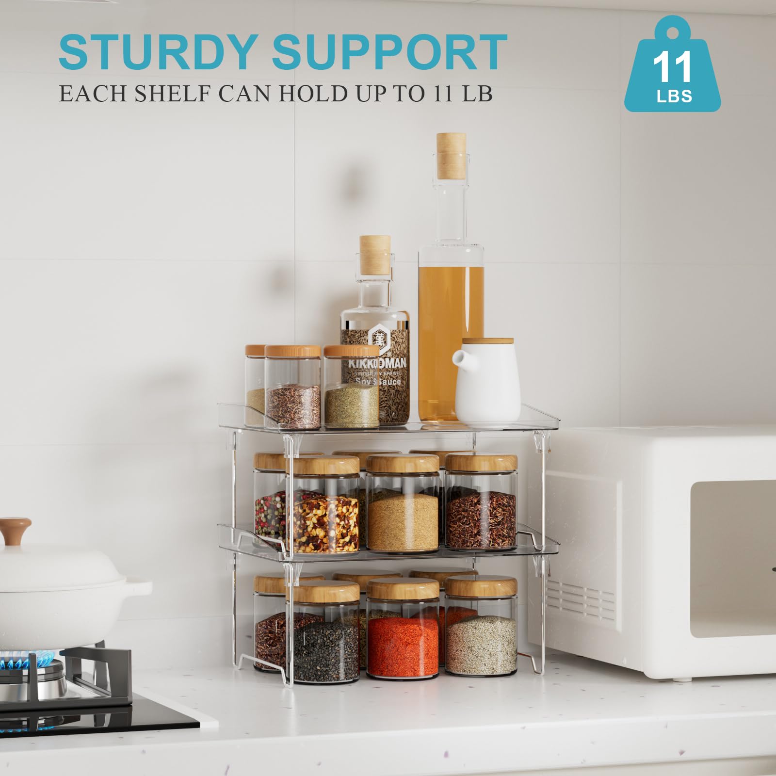 STARLATTA organizador multifuncional bano y cocina mejora orden.