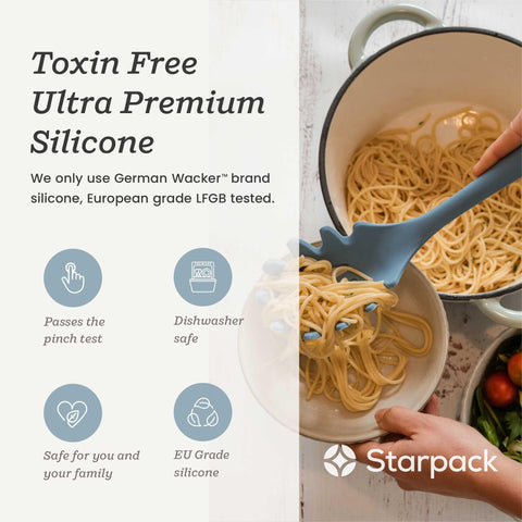 StarPack detalle acero inoxidable interior con silicona exterior