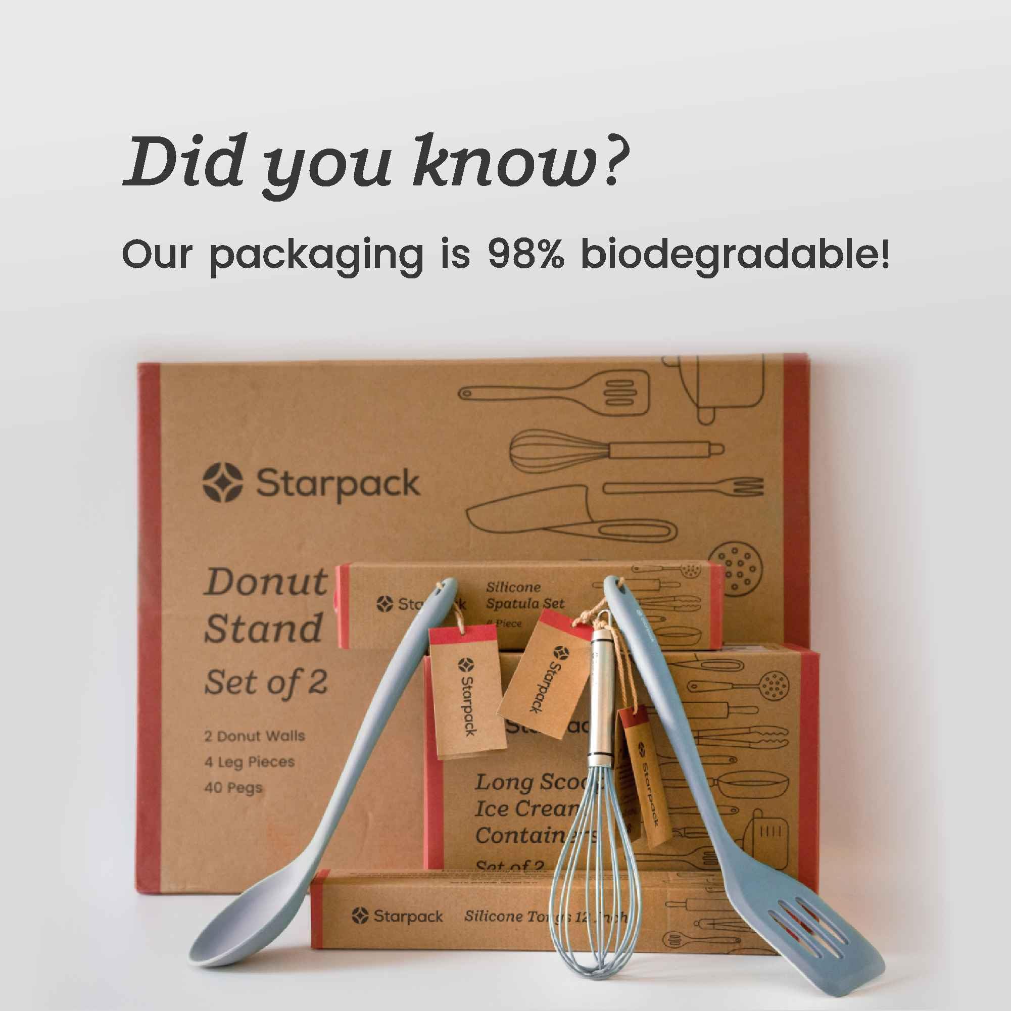 StarPack Raspar y Mezclar diseño higienico de una pieza para limpieza fácil