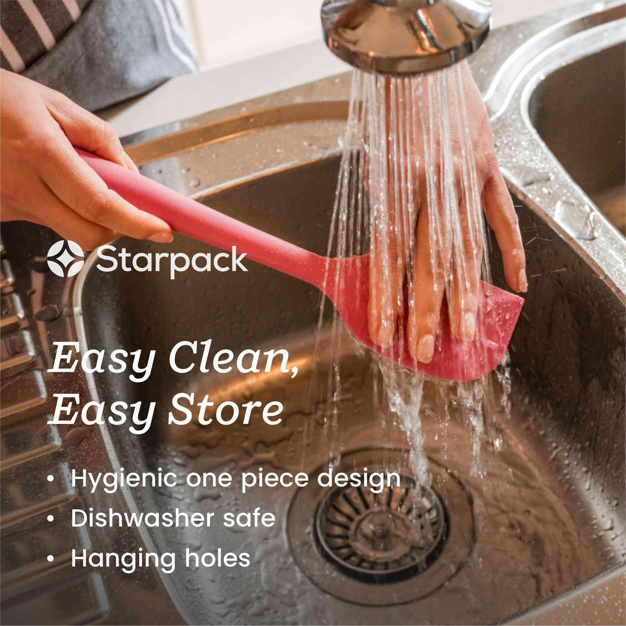 StarPack espátula de silicona resistente al calor hasta 600°F