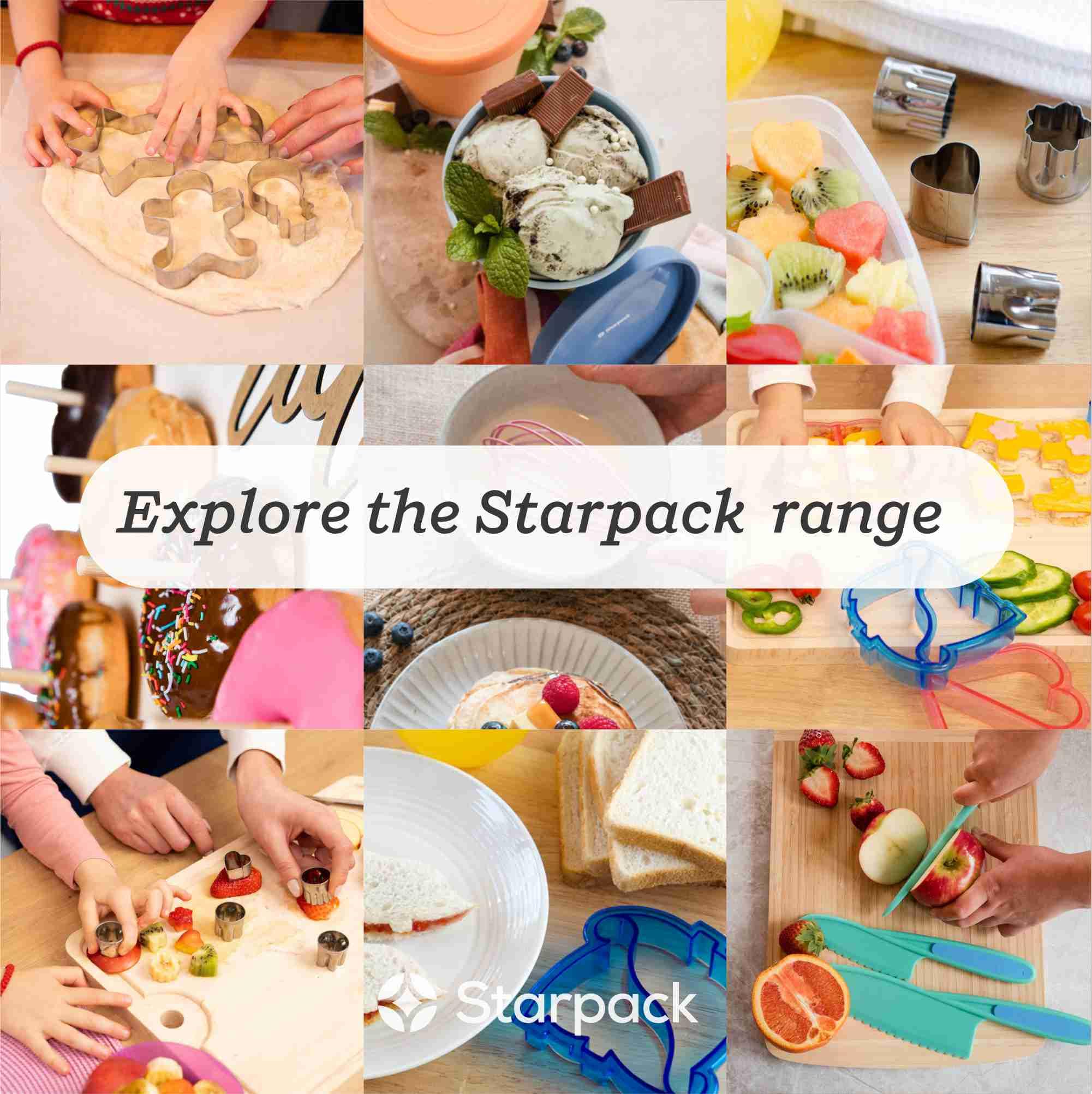 StarPack Home: apto para lavavajillas, fácil de limpiar para uso diario.