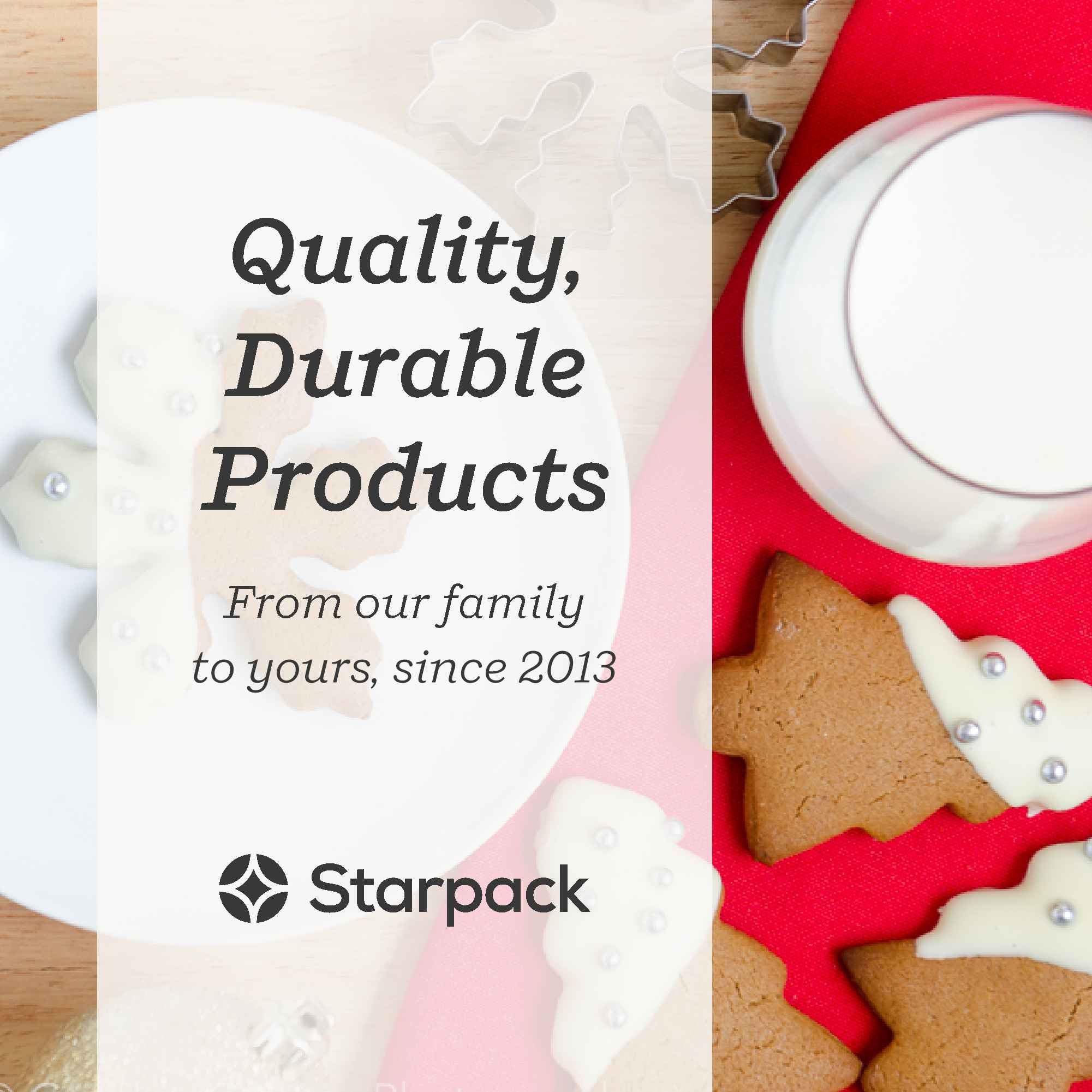 StarPack Home cortador árbol de Navidad para galletas temáticas