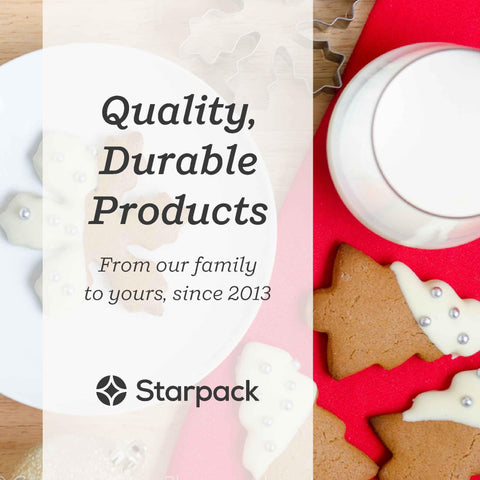 StarPack Home cortador árbol de Navidad para galletas temáticas
