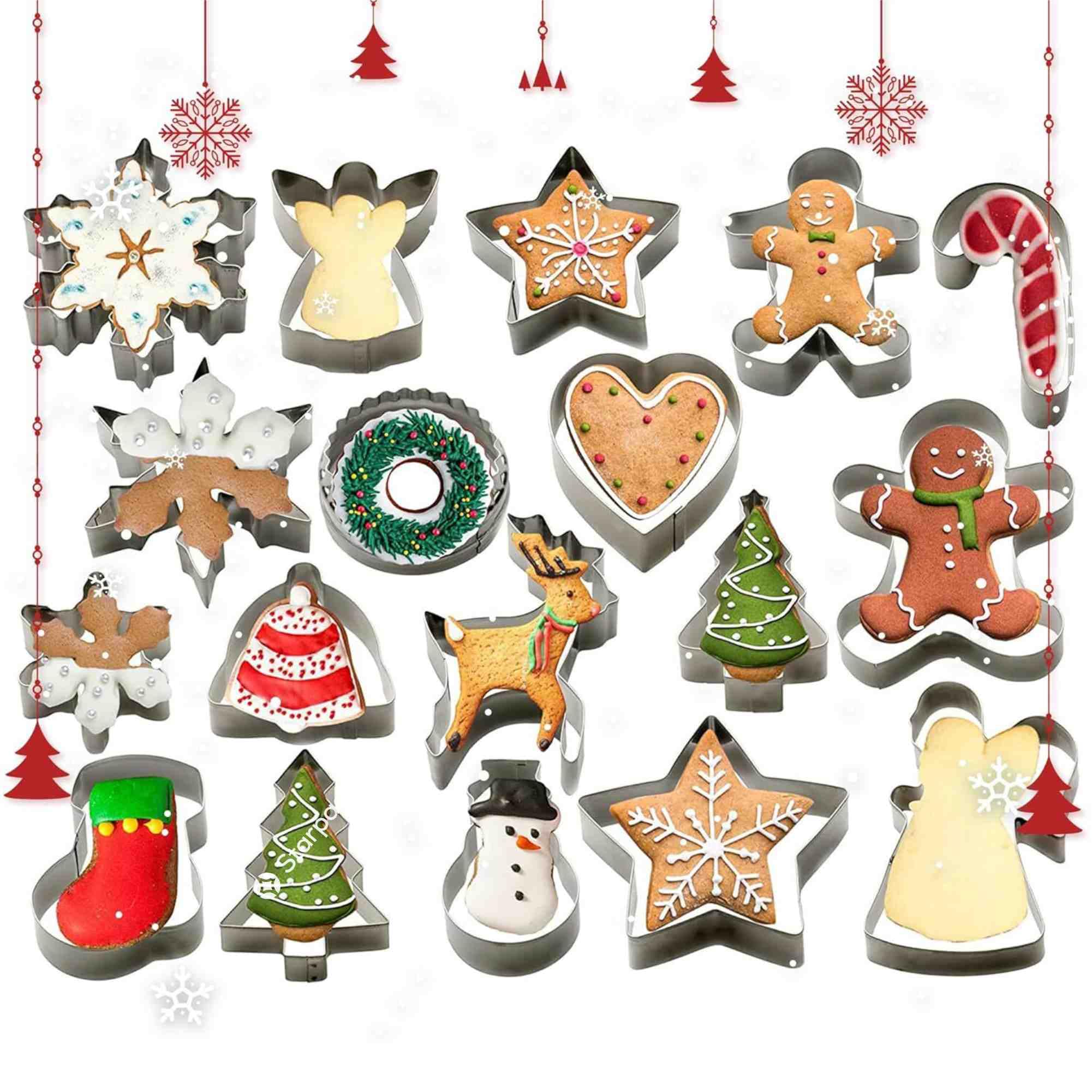 StarPack Home cortador de galletas hombre jengibre para galletas festivas