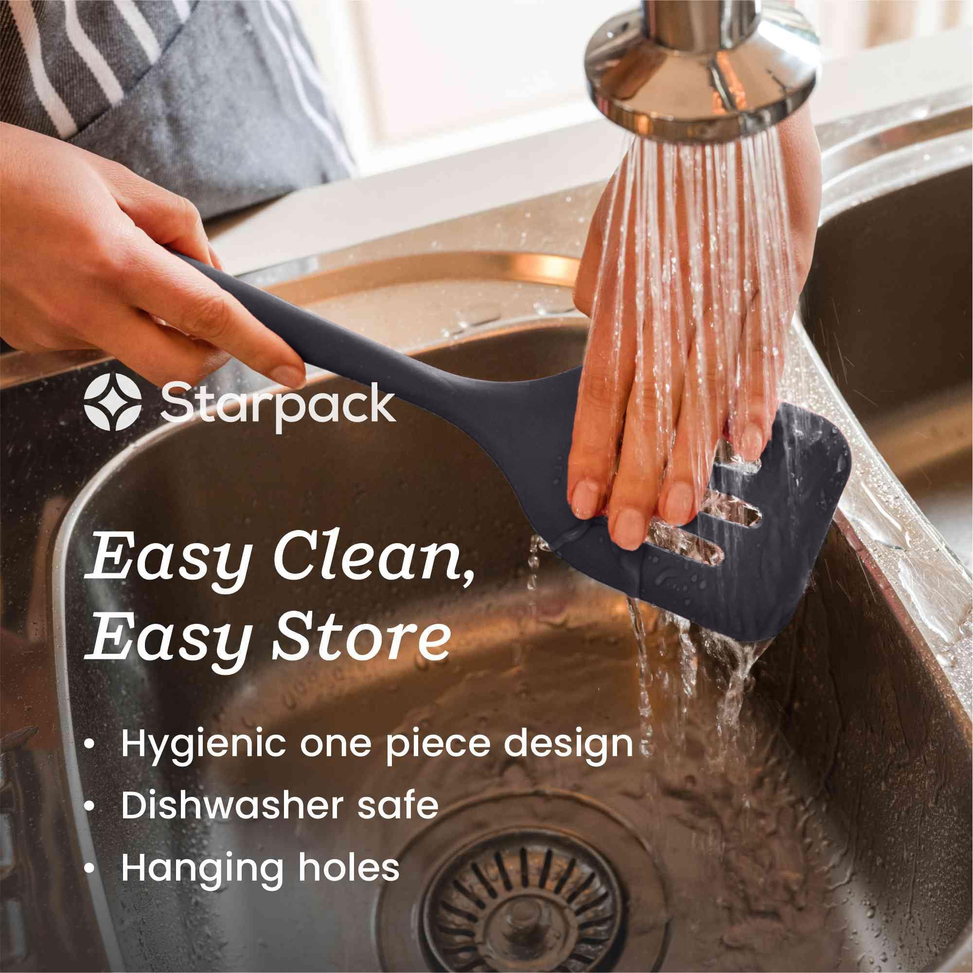 StarPack Home escurridor-pasta-con-dientes facilita escurrir y servir con control.