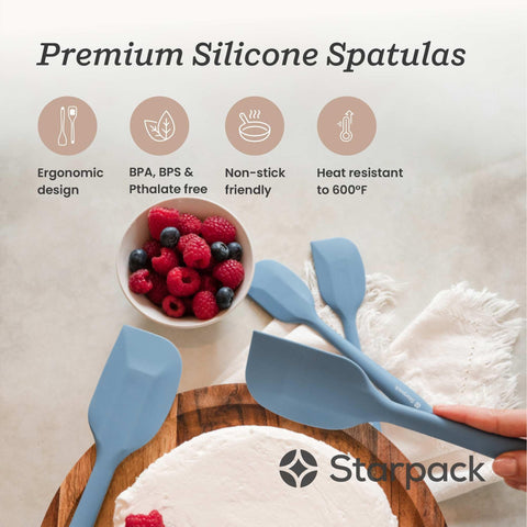 StarPack Raspar y Mezclar espátula grande para batir y verter con precisión