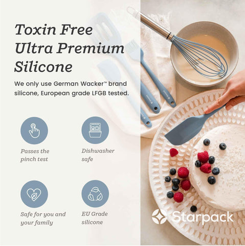StarPack Raspar y Mezclar silicona europea premium para uso antiadherente