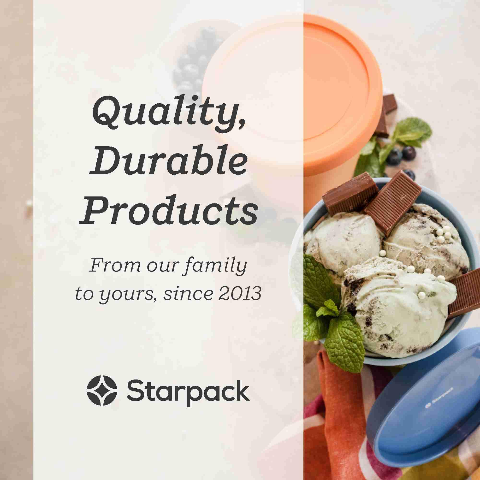 StarPack Tapas Silicona Flexibles, duraderas y fáciles de limpiar.