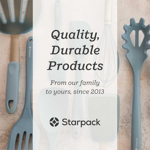 StarPack XL tenedor pasta silicona apto para sarten antiadherente