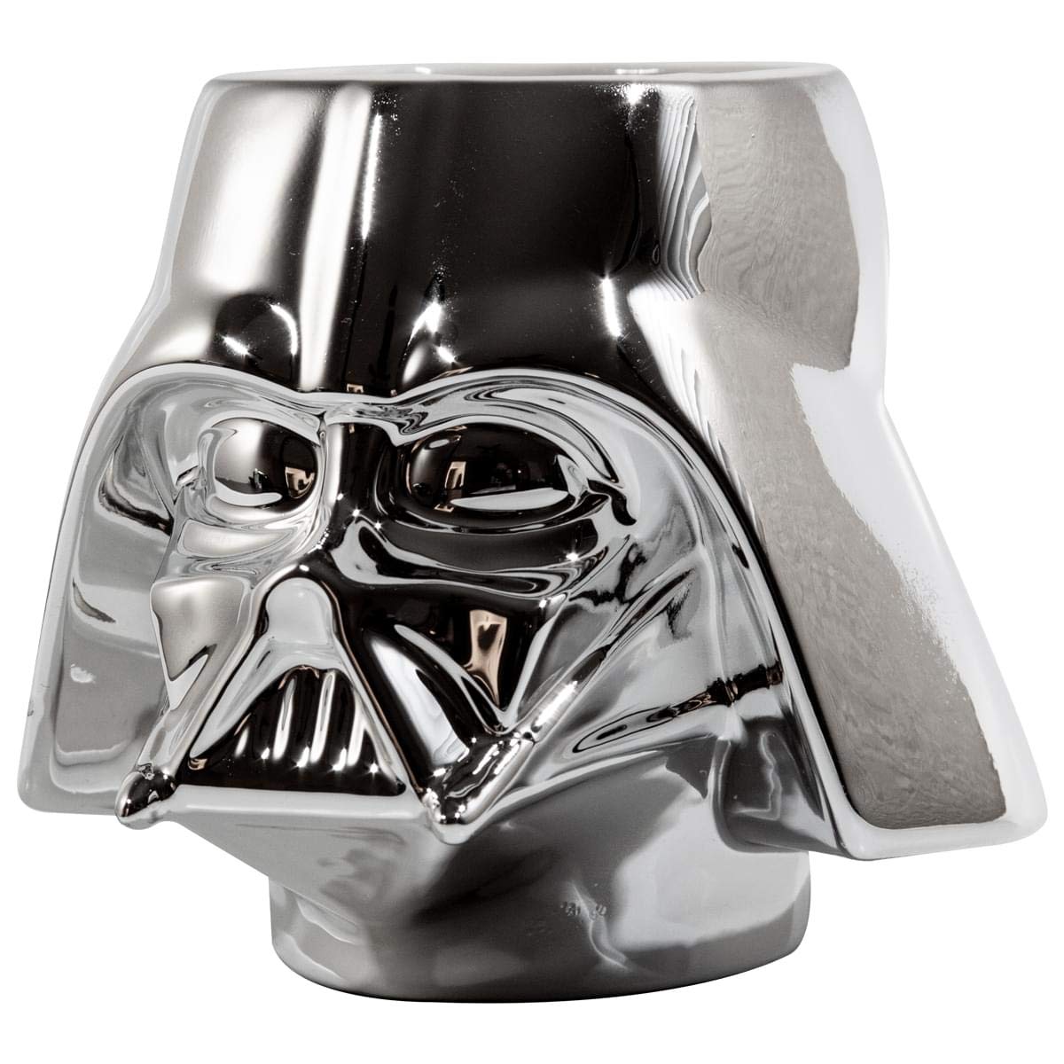Star Wars Darth Vader taza detalle casco, pieza llamativa.