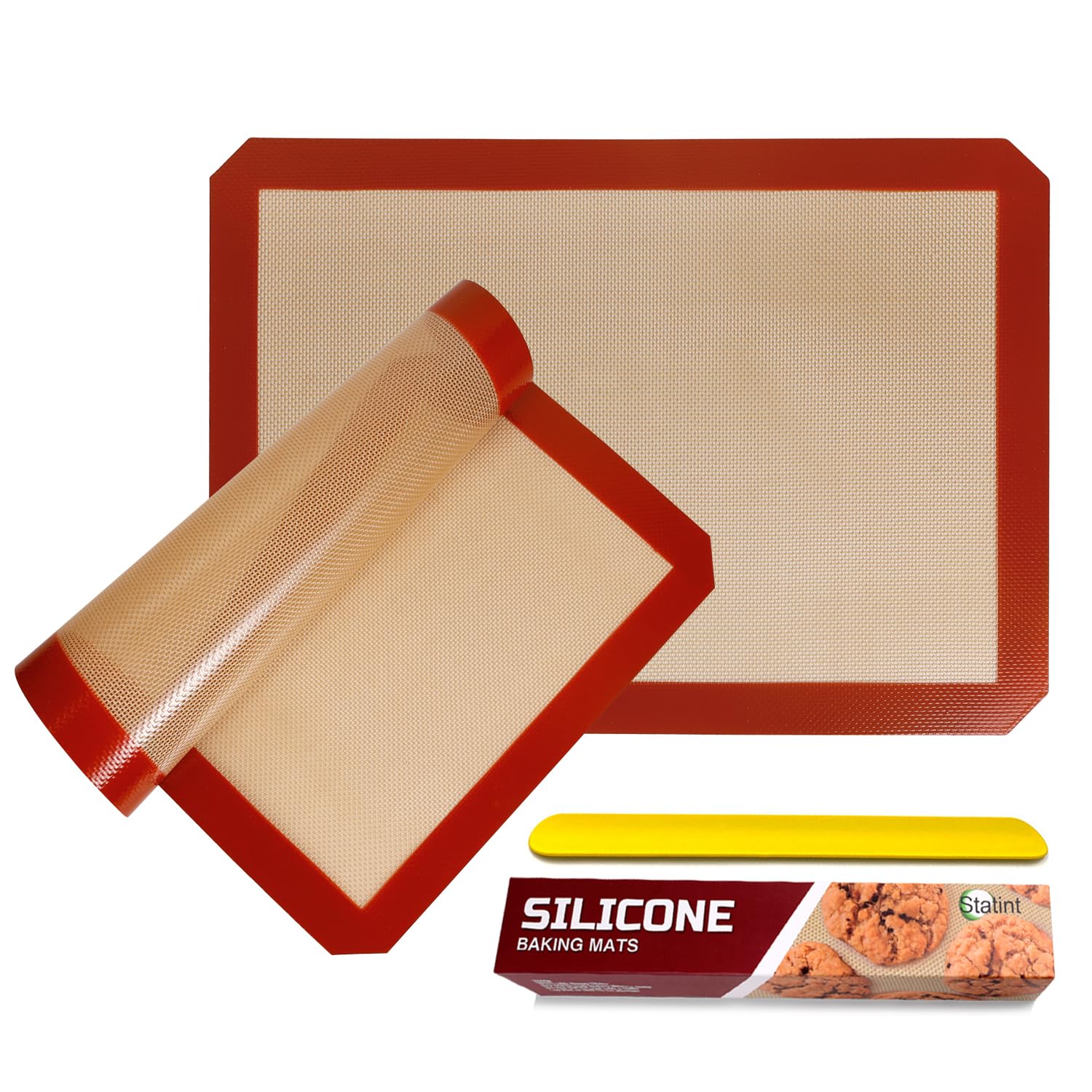 STATINT tapete silicona antiadherente para hornear galletas con calor uniforme