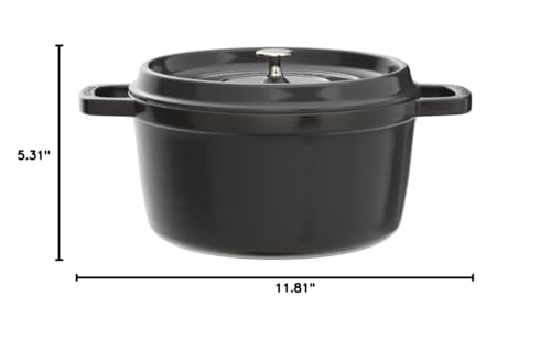 Staub Cocotte 5qt ideal para servir directo a la mesa.