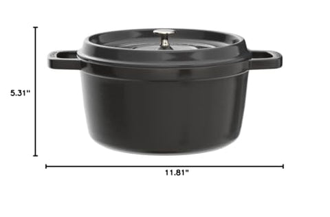 Staub Cocotte 5qt ideal para servir directo a la mesa.