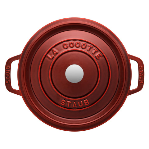 Staub cocotte 7qt grenadina horno-resistente
