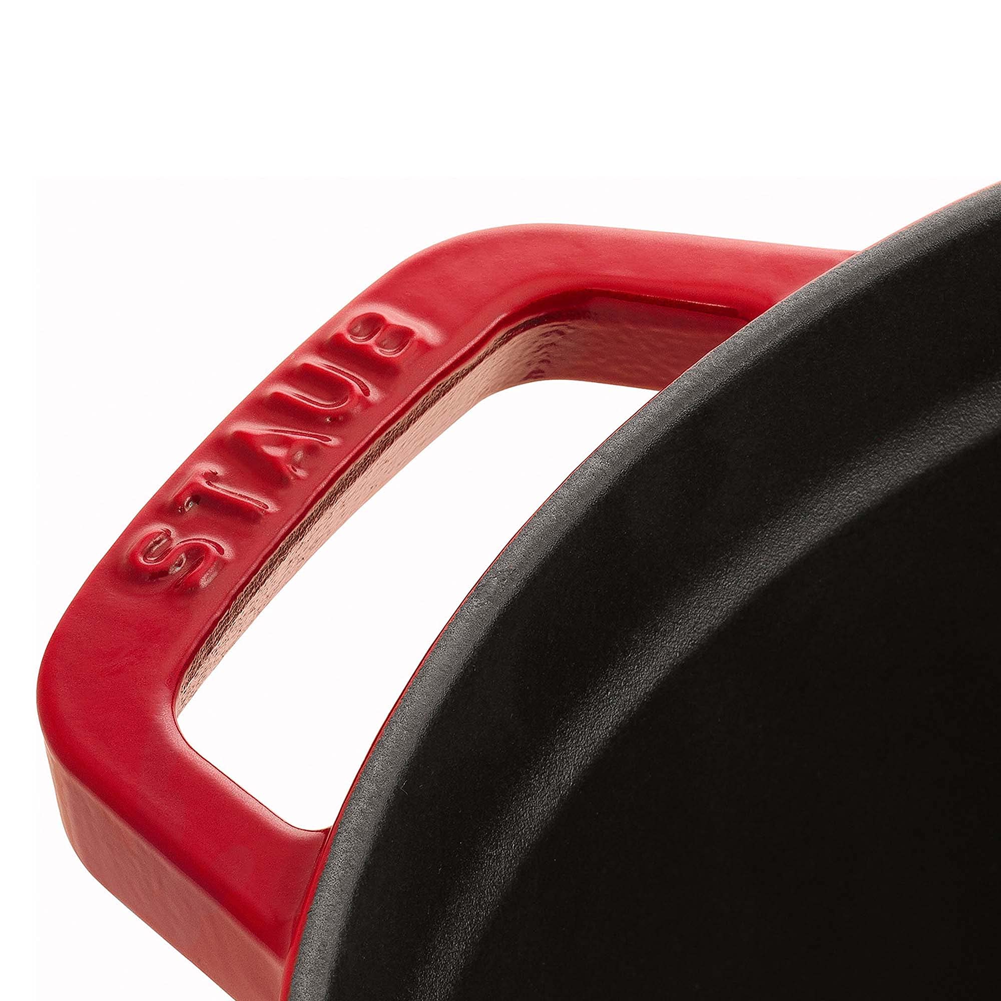 Apto para horno multifunción Staub cocotte cereza lista para cocinar.