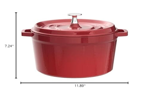 Staub Cocotte Alta 5 qt, gran capacidad para guisos y asados