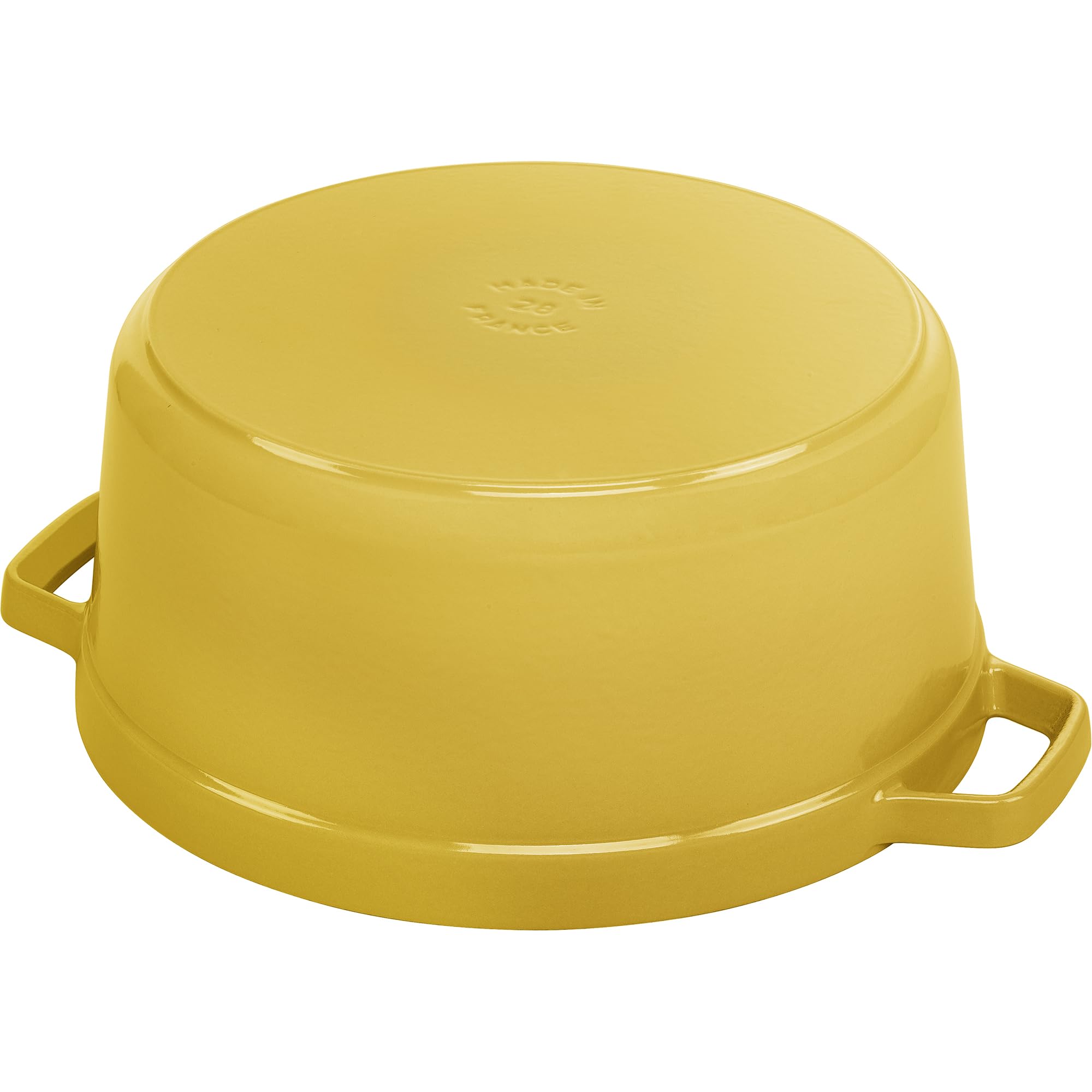 Staub cocotte, horneable hasta 482 °C sin tapa, uso de horno flexible.