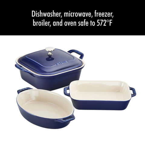 Staub color azul oscuro: añade elegancia y versatilidad en la cocina.