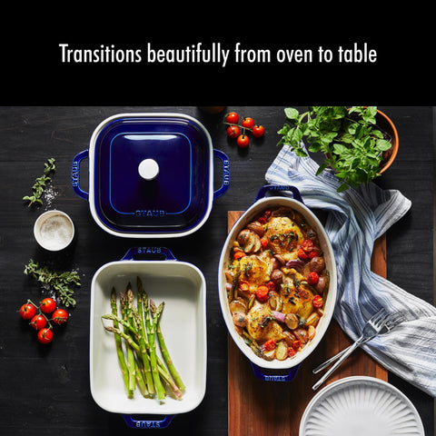 Staub esmalte porcelana: acabado vidrioso, resistencia a arañazos para uso diario.