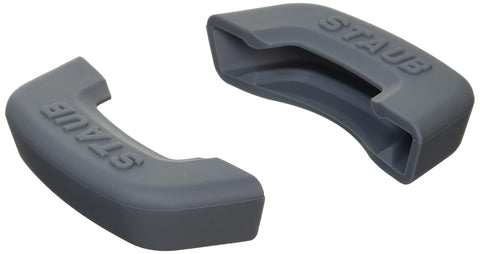 STAUB funda de silicona para mango gris, ideal para manipular ollas calientes con seguridad