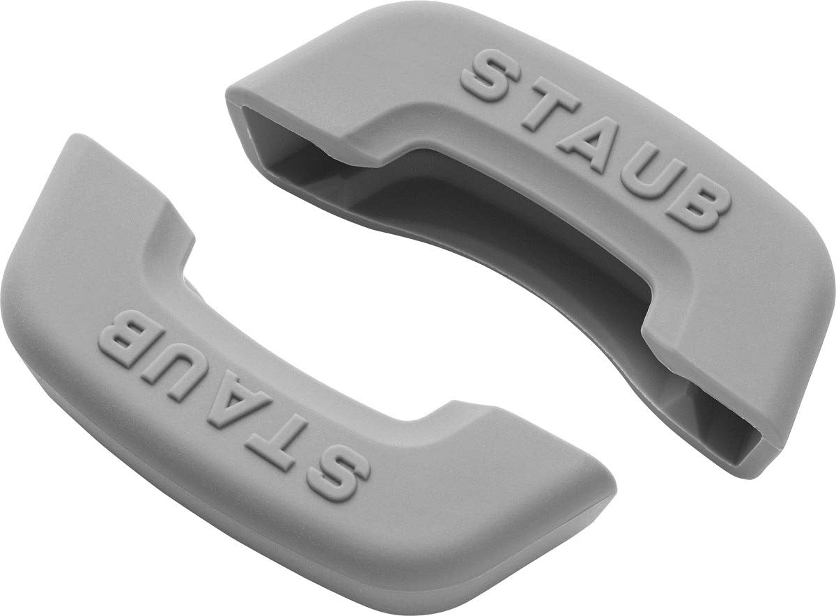 STAUB manoplas para olla rectangular, agarre cómodo durante la cocción