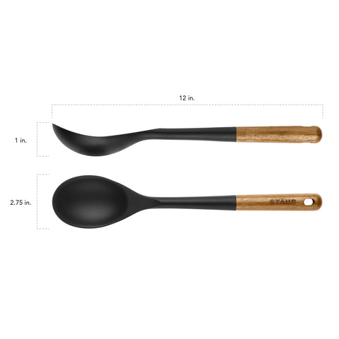 Silicona STAUB resistente al calor para superficies antiadherentes sin rayar.