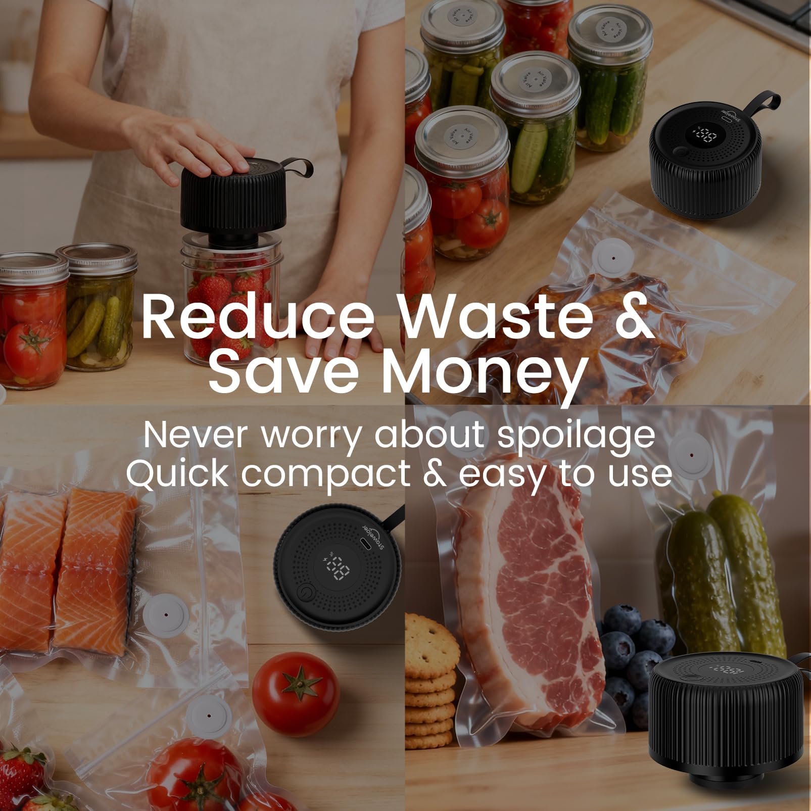 Staweiger Genio Mason: cocina sostenible con almacenamiento eficiente