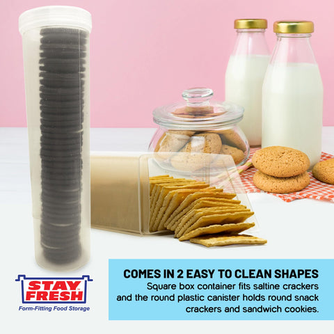  Stay Fresh contenedor resistente a aplastamientos ideal para viajes