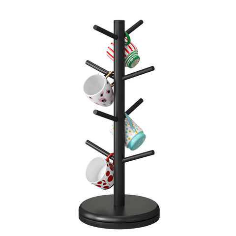 STDDRE Arbol porta-tazas 360°: acceso rápido a tazas favoritas
