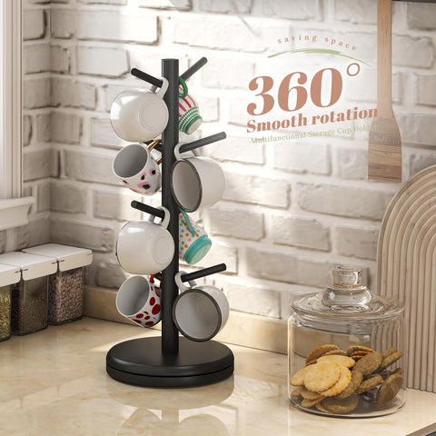 STDDRE Muestra tazas decorativas con estilo en mostrador