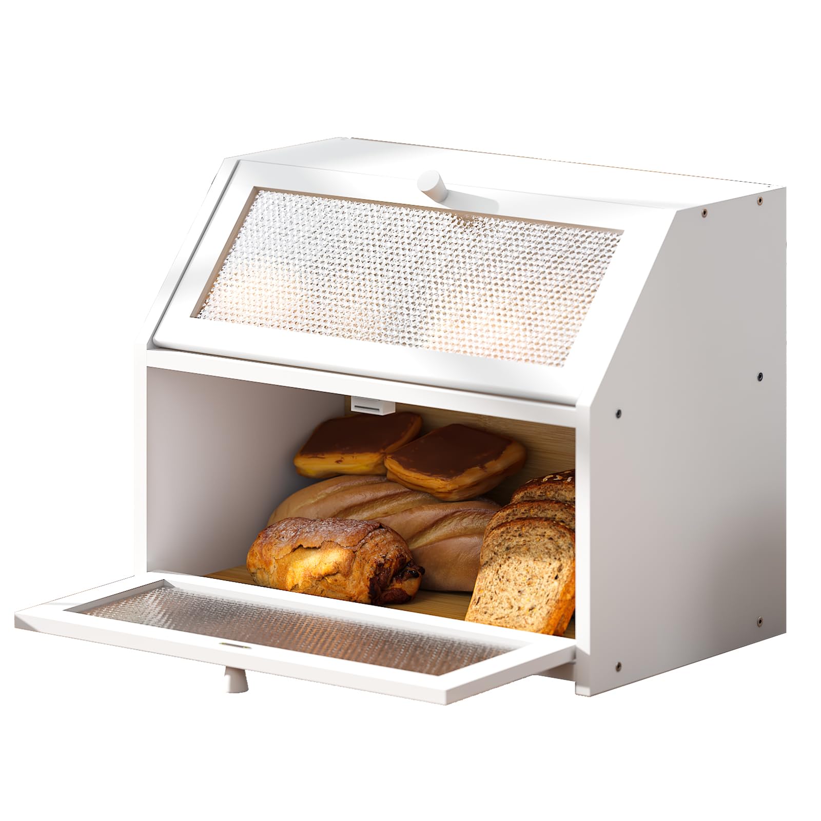 STDDRE caja de pan incluye tornillos y herramientas para montaje.